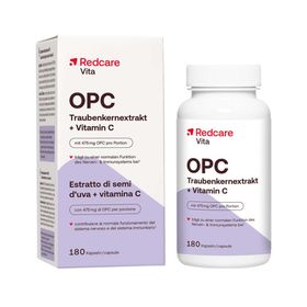 Redcare Vita OPC Extrait de pépins de raisin & Vitamine C