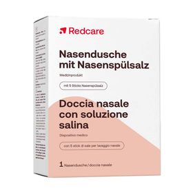 Redcare Douche nasale avec sel de rinçage nasal