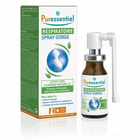 PURESSENTIEL RESPIRATOIRE Spray Gorge Respiratoire - 15 ml