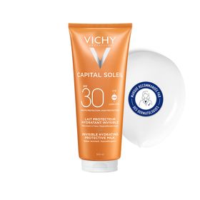 Capital Soleil Lait protecteur fraîcheur SPF30 Tube 300ml