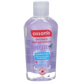 assanis Pocket Girls gel anti-bactérien violette