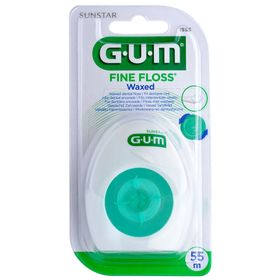 Gum® Fine floss fil dentaire cylindrique ciré