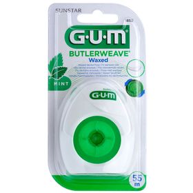 GUM® Butlerweave Fil dentaire ciré et mentholé