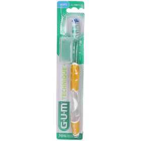 GUM® Technique+ Brosse à dents Souple Adultes