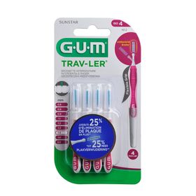 Gum® Proxabrush Trav-ler brossette interdentaire 1.4 mm