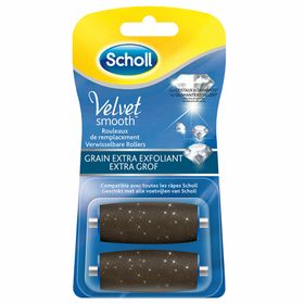 Scholl® Velvet smooth râpe pédicure recharge cristaux de diamants extra Exfoliant