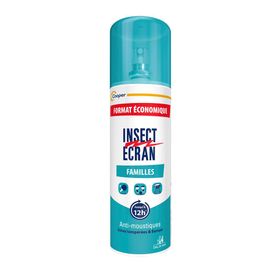 INSECT ÉCRAN Familles Anti-Moustiques  Spray 200 ml