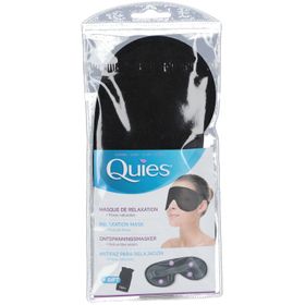 Quies Optik masque de relaxation noir
