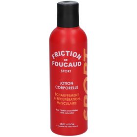 Friction de Foucaud sport Lotion corporelle énergisante