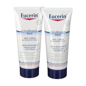 Eucerin® UreaRepair PLUS Crème Pieds 10% d'Urée Peau sèche 2 x 100 ml