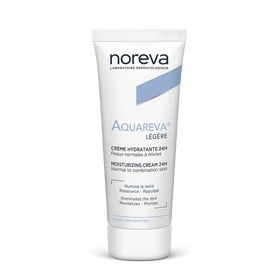 Noreva Laboratoires Aquareva® Crème hydratante texture légère 24h