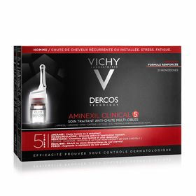 VICHY Dercos Technique Aminexil Homme Clinical 5 - Traitement Anti-Chute 21 x 6 ml