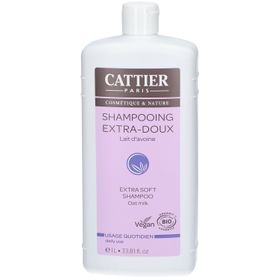 CATTIER Shampooing Extra-Doux Bio Usage Quotidien