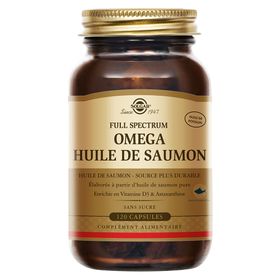 Solgar Full Spectrum Omega Huile de Saumon