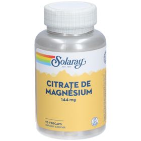 Solaray Citrate de Magnésium 144 mg