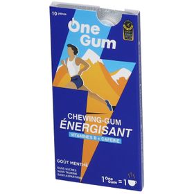 ONEGUM Chewing-gum énergisant à la menthe