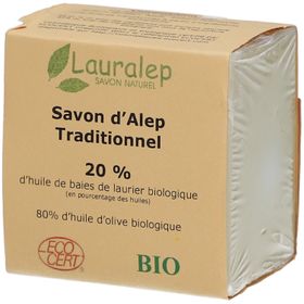 LAURALEP Savon d'Alep 20%