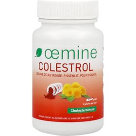 Oemine Colestrol levure de riz rouge et plantes pour cholestérol normal