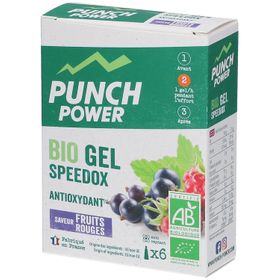 PUNCH POWER Bio Gel Speedox Antioxydant Saveur Fruits rouges