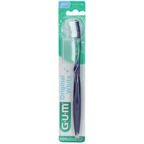 GUM® Original White Brosse à dent compacte souple