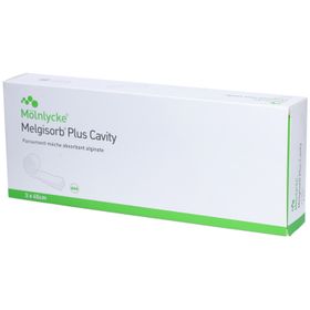 MELGISORB PLUS CAVITY - Pansement d'alginate, mèche absorbante, hémostatique, stérile. (re