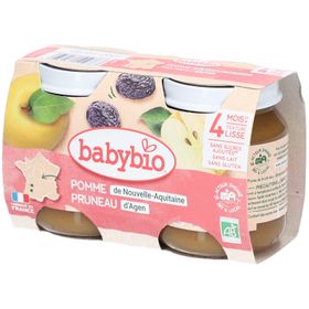 BABYBIO Pomme Pruneau
