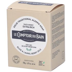 Le Comptoir du Bain Savon solide Recette Traditionnelle d'alep