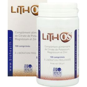 Bio Health Lithos – équilibre acido-basique avec potassium, magnésium, zinc