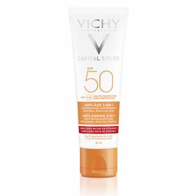 VICHY Ideal Soleil Soin anti-âge antioxydant 3 en 1 SPF 50