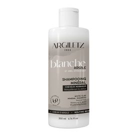 ARGILETZ Argile Blanche Shampooing Minéral Cheveux Normaux