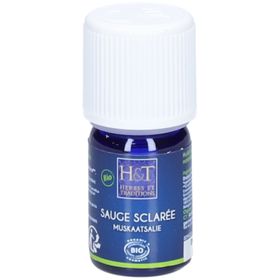 Herbes et Traditions Huile essentielle de sauge sclarée bio