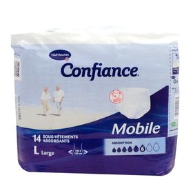 Confiance® Mobile 6G Sous-vêtements Taille L