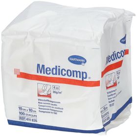 Hartmann Medicomp® Compresses stériles en nontissé 10 x 10 cm