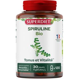 SPIRULINE BIO -120 gélules