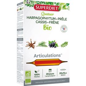 SUPERDIET Quatuor Prêle Bio Articulations Ampoule