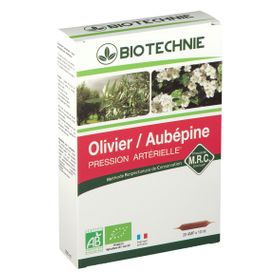 BIOTECHNIE Aubépine / Olivier Bio Ampoules