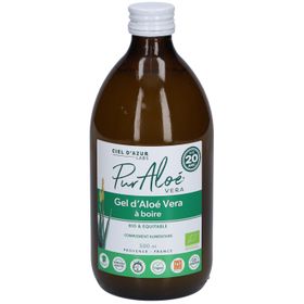 CIEL D'AZUR PurAloé Gel d'Aloé Vera à boire 500ml