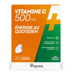 Nutrisanté ÉNERGIE AU QUOTIDIEN Vitamine C 500 mg