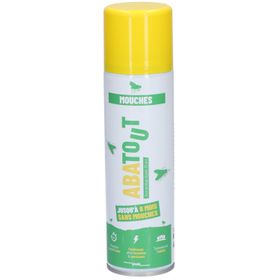 ABATOUT MOUCHES - Laque insecticide haute rémanence, spray.  - spray 335 ml