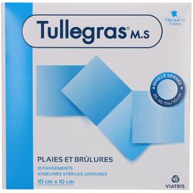 VIATRIS Tullegras Pansements Vaselinés Unitaires