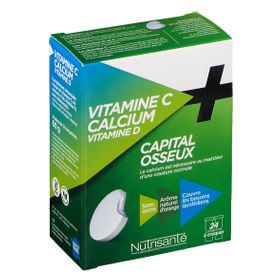 Nutrisanté CAPITAL OSSEUX Vitamine C, Calcium, Vitamine D