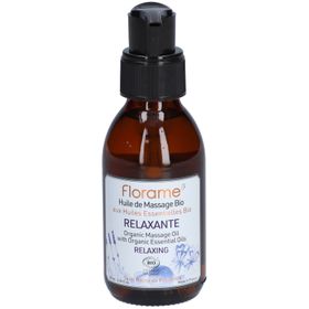 Florame Huile de massage relaxante BIO lavande & géranium