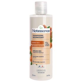 Natessance Shampooing Argan et Kératine Végétale Sans Sulfates
