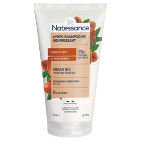 Natessance Après-Shampooing Argan et Kératine Végétale Sans Sulfates