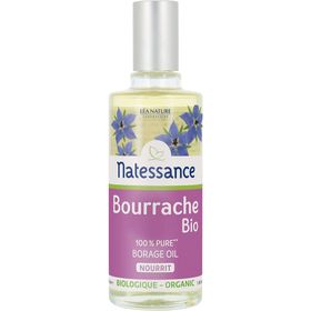 Natessance Huile de Bourrache Bio 100 % Pure Nourrissante