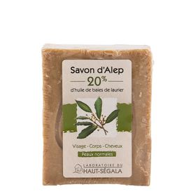 Laboratoire du Haut-Ségala Savon d'Alep 20% Baies de Laurier