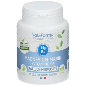 Nat & Form Magnésium marin + Vitamine B6