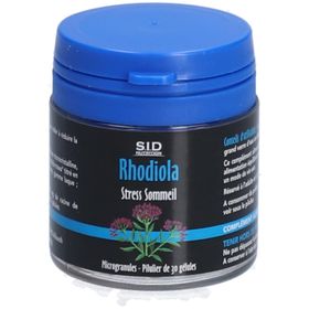 SID Nutrition – Rhodiola Stress Sommeil en microgranules