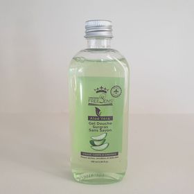 FREESENS Gel Douche Surgras Aloe Vera Format Voyage