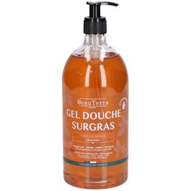 BeauTerra Gel Douche Surgras - Monoï 1L